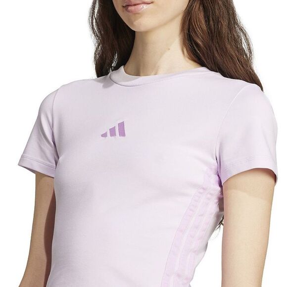 adidas Tops - NWT Adidas Women's Light Purple Slim Baby Tee, Size XL